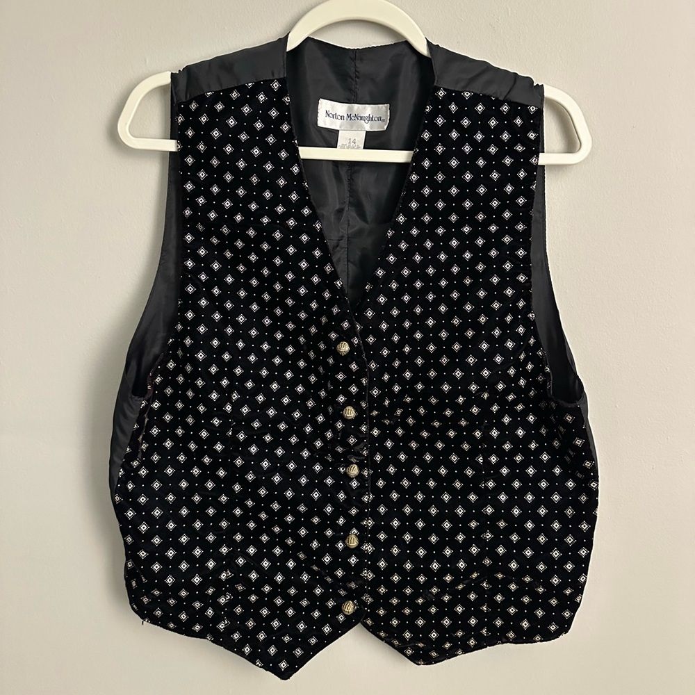 Norton McNaughton Dark Gray Vest